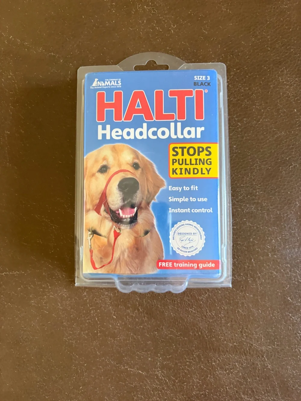 Headcollar Dog Head Collar - Red